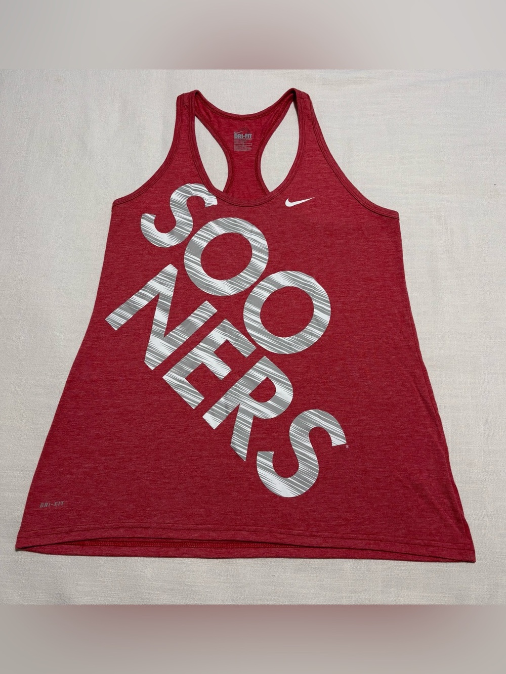 Nike Oklahoma Sooners Tank Top | Size Large